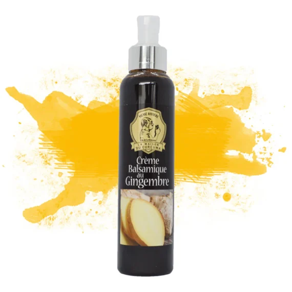 Crème balsamique saveur gingembre