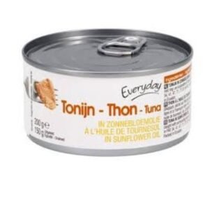 Thon en morceaux à l'huile de tournesol